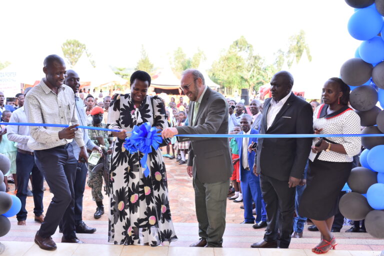 Inauguration of the Linda Porter Conference Hall by Dr. Peter Nalos and Hon. Diana Mutasingwa