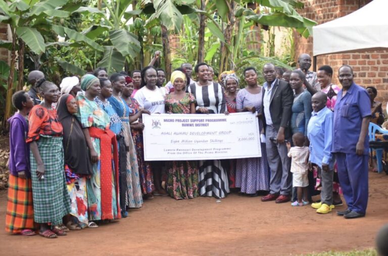 Micro Project Groups in Lweru and Kalagala Parishes Receive Support from LRDP
